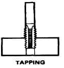 tapping operation
